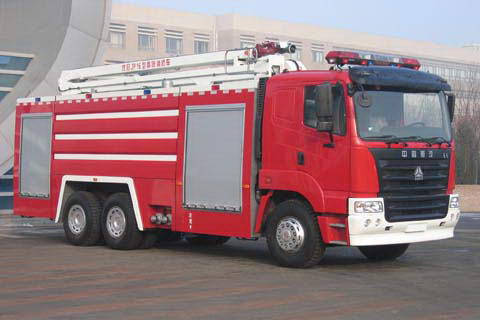 豪運(yùn)16米舉高噴射消防車